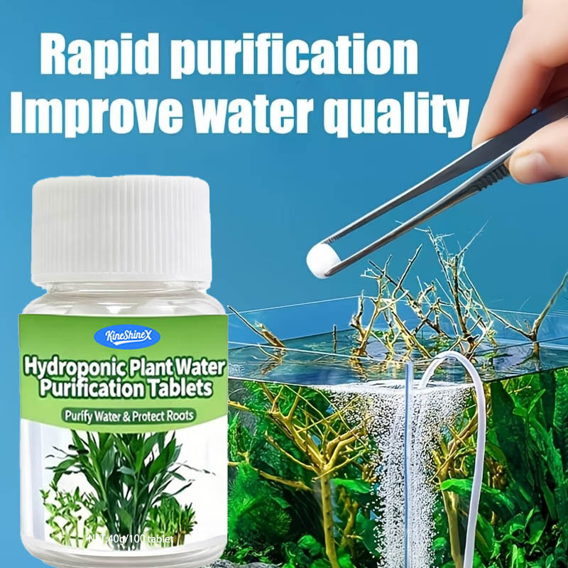 Planted Aquarium Equipment - แท็บเล็ตกรองน้ำแบบไฮโดรโปนิกส์-น้ำดื่มสำเร็จรูป เหมาะสำหรับตู้ปลา พืชกระถาง และระบบไฮโดรโปนิกส์ สำหรับสวนน้ำ