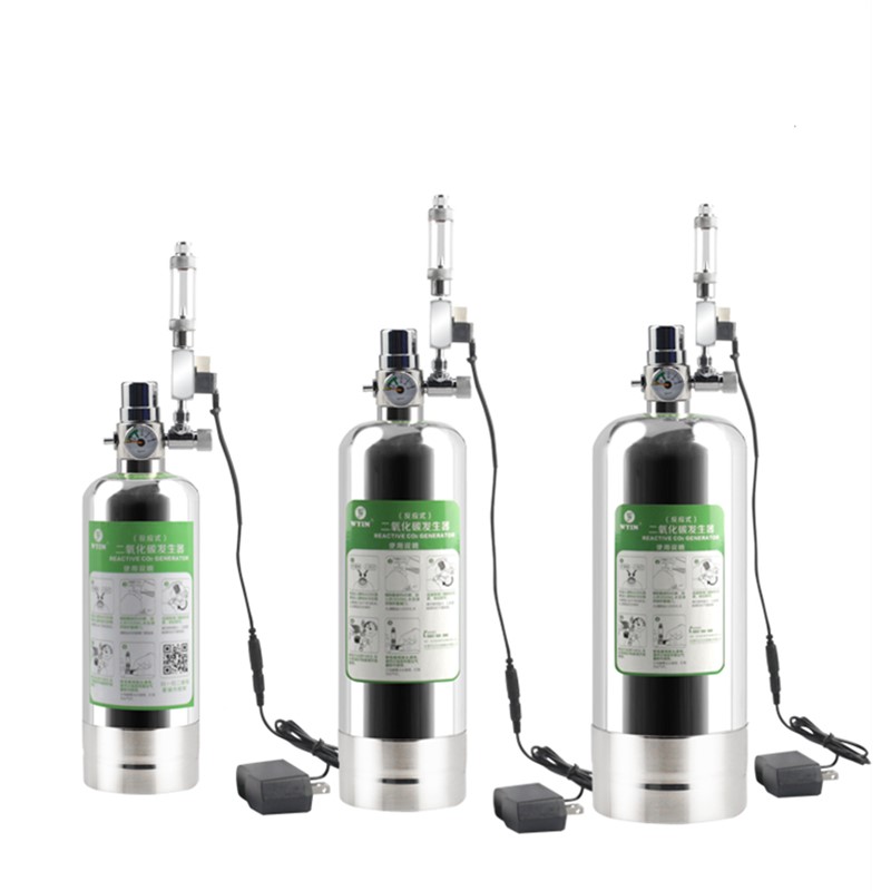 Planted Aquarium Co2 Kit - พิพิธภัณฑ์สัตว์น้ำ DIY CO2ชุดเครื่องกำเนิดไฟฟ้าแรงดัน Air Flow ควบคุมพิพิธภัณฑ์สัตว์น้ำ