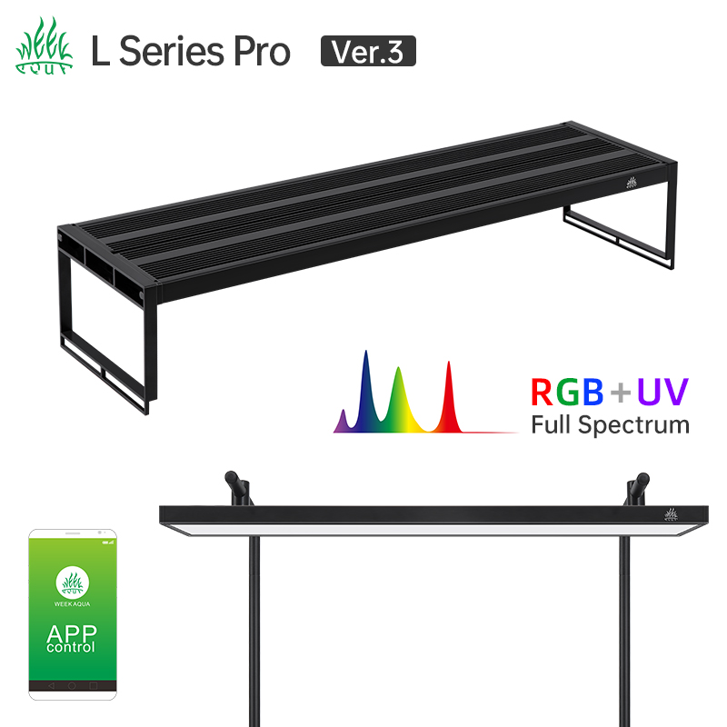 Aquarium Plant Grow Light - สัปดาห์ AQUA L Series APP ควบคุม