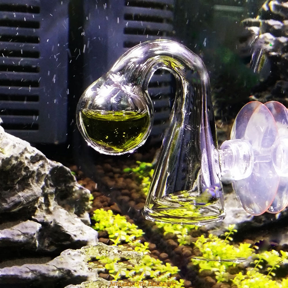 Planted Aquarium Equipment - CO2สำหรับตู้ปลาที่ตรวจสอบการตกกระแทกแบบกระจกสำหรับเครื่องทดสอบตรวจสอบอุปกรณ์เสริมสำหรับพืชพิพิธภัณฑ์สัตว์น้ำ