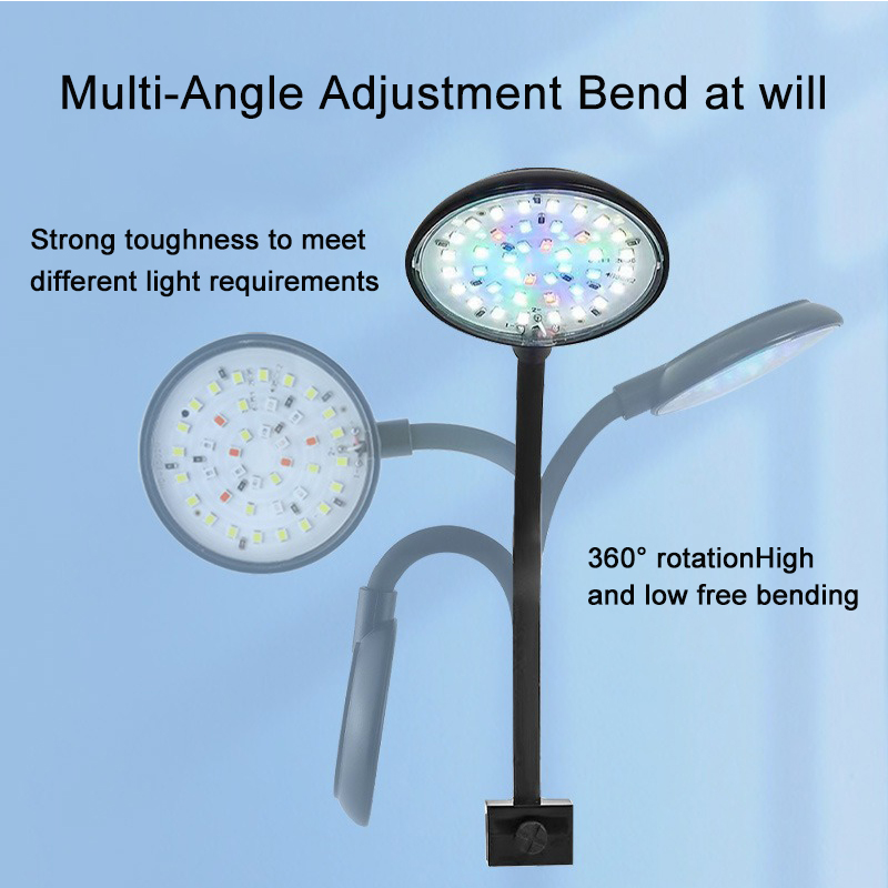 USB Aquarium LED โคมไฟถังปลาตก - Aquarium Plant Grow Light บทวิจารณ์และราคา
