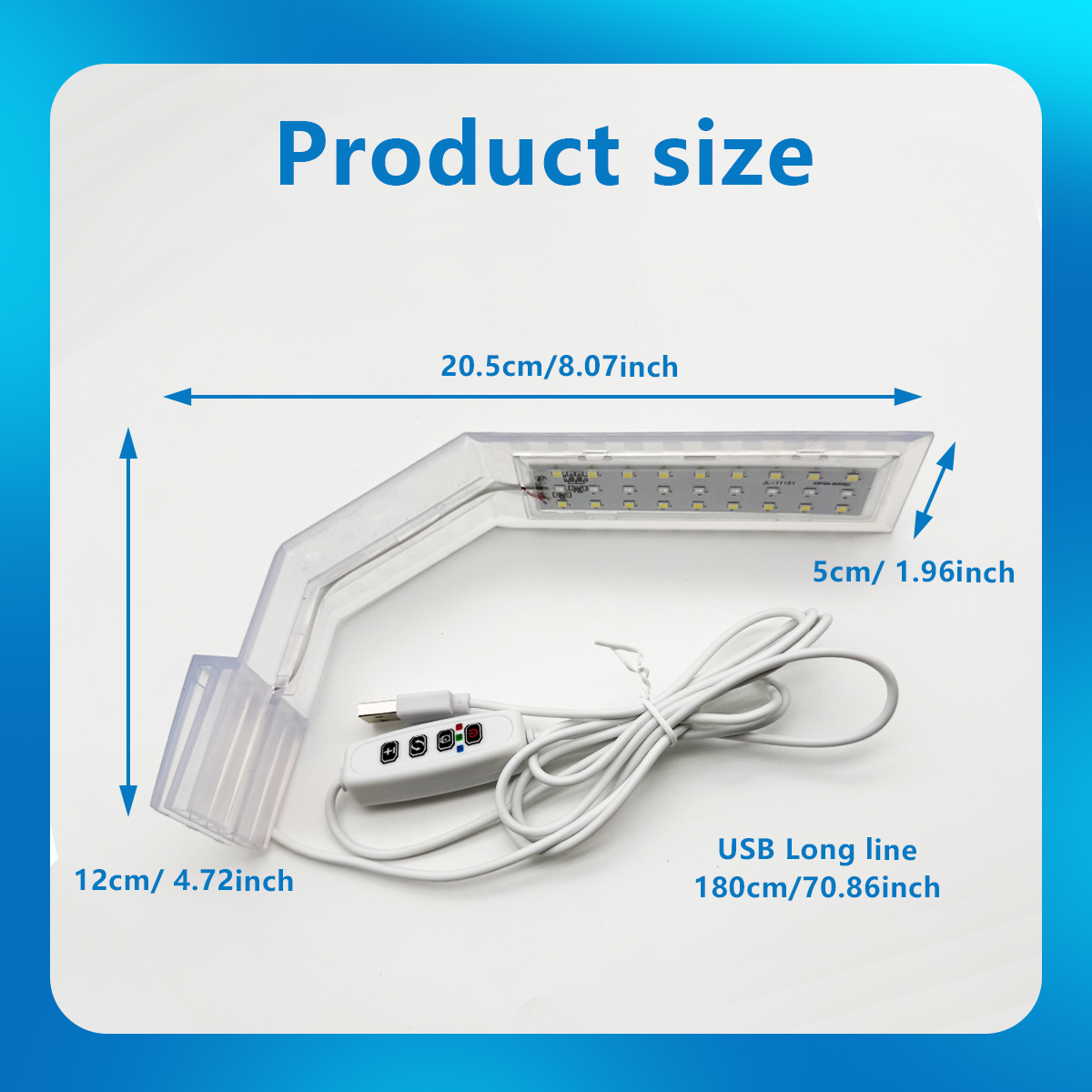Super Slim LED Aquarium Light  - Aquarium Plant Diseases บทวิจารณ์และราคา