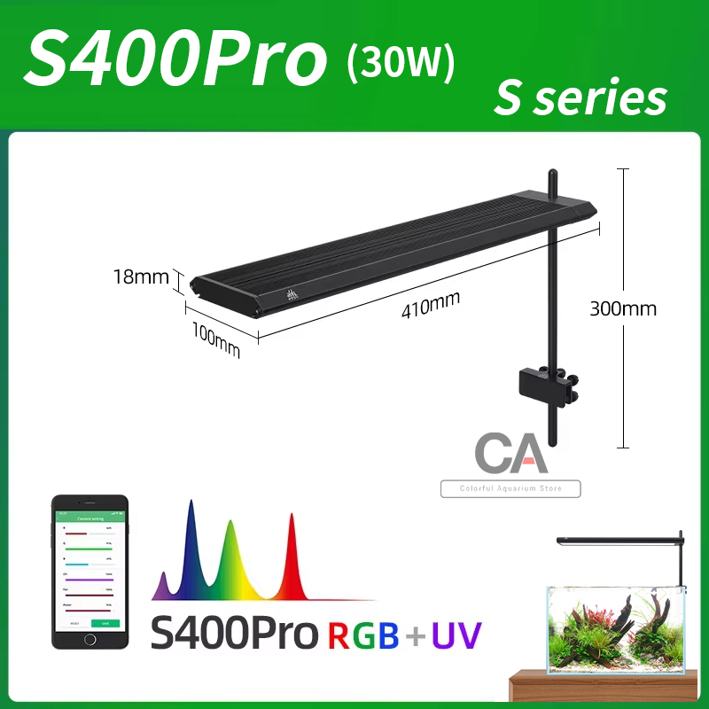 WEEK AQUA S Series RGB+UV ไฟตู - Aquarium Plant Live บทวิจารณ์และราคา