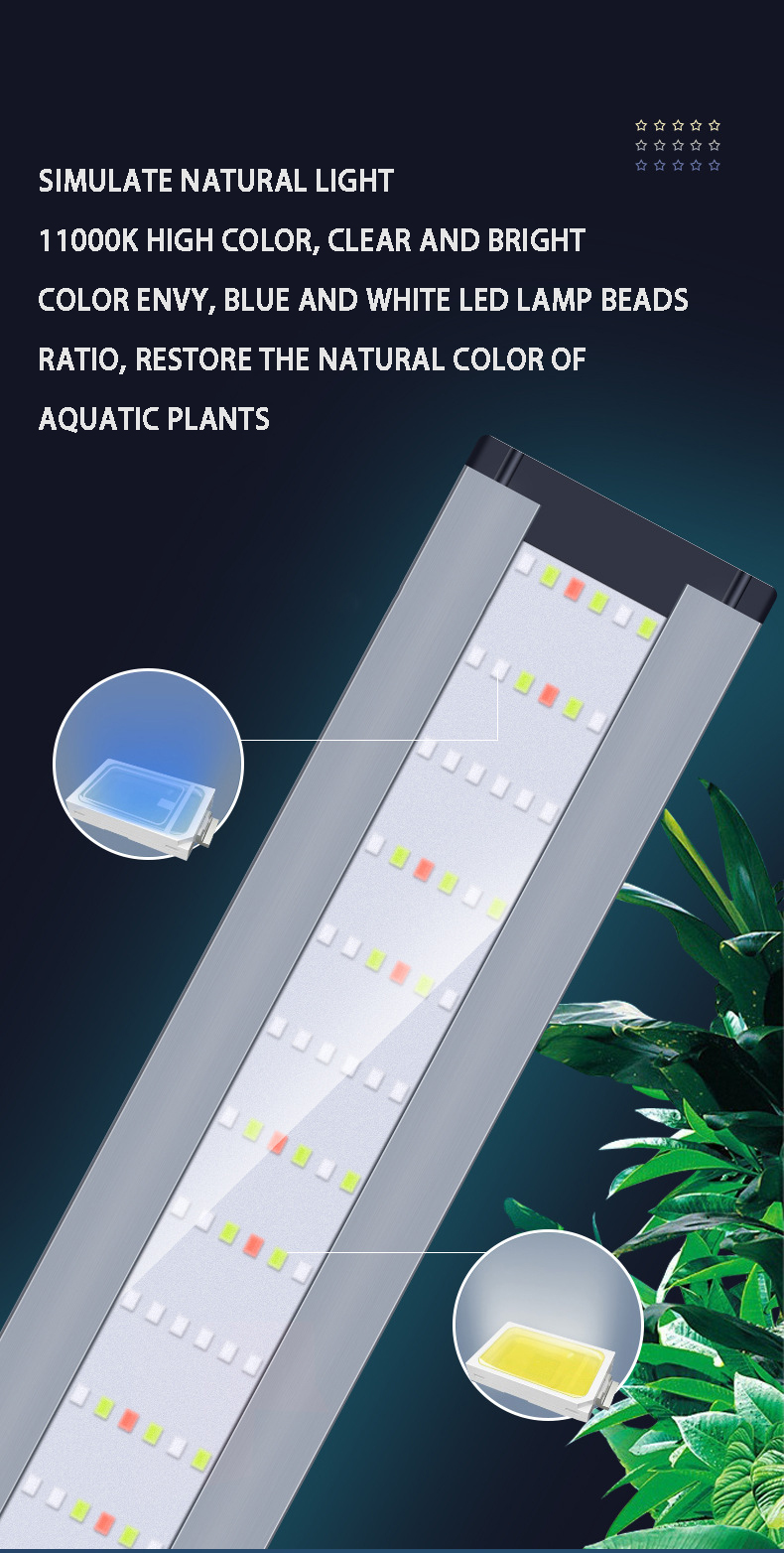 ไฟ LED สำหรับตู้ปลาแสงภูมิทัศน - Aquarium Plant Red บทวิจารณ์และราคา