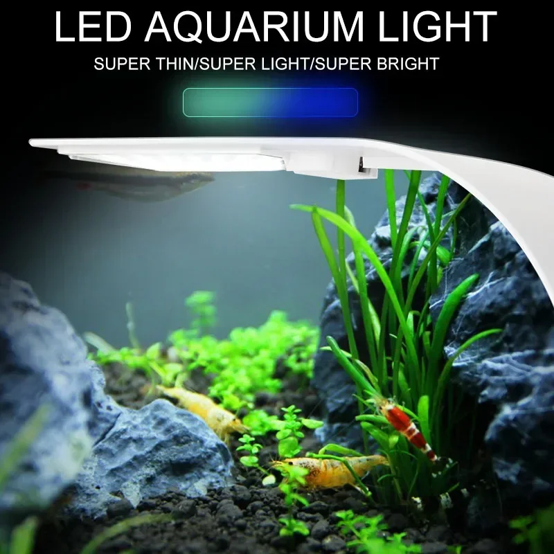 Ultra Thin LED Aquarium Light  - Aquarium Plant Diseases บทวิจารณ์และราคา
