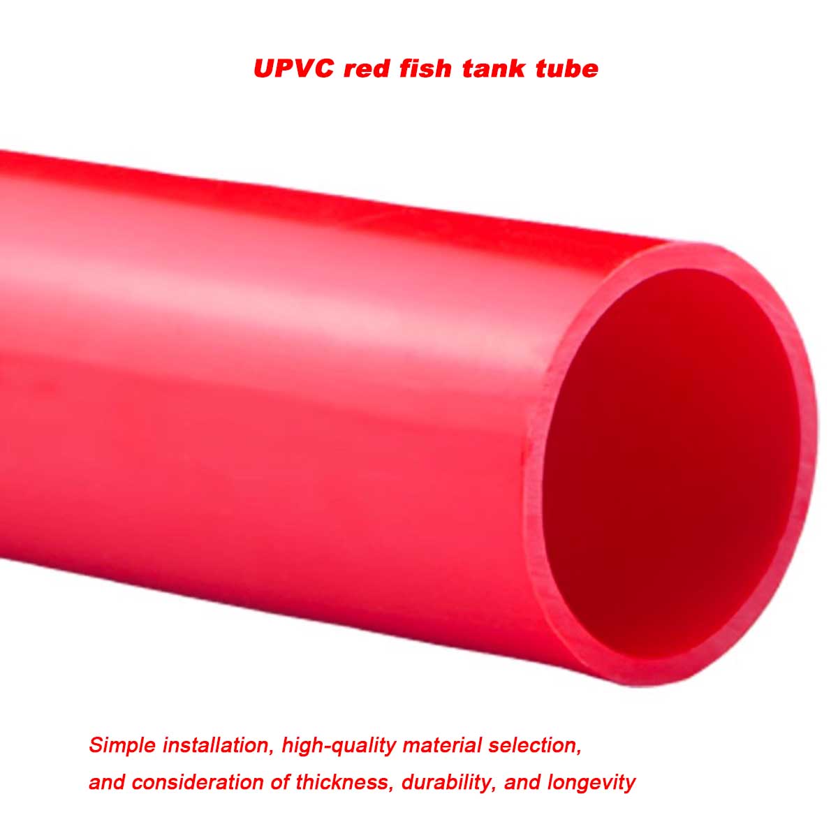 20 ~ 50 มม.หลอด UPVC Aquarium  - Aquarium Plant Red บทวิจารณ์และราคา