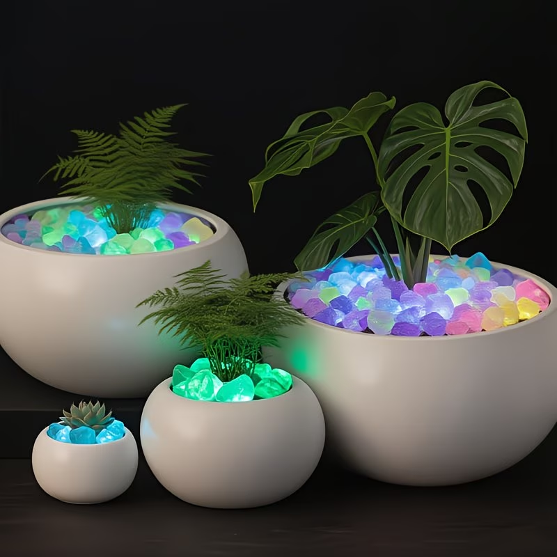 ชุดหินเรืองแสง 300 ชิ้น, ขนาด  - Aquarium Plants บทวิจารณ์และราคา