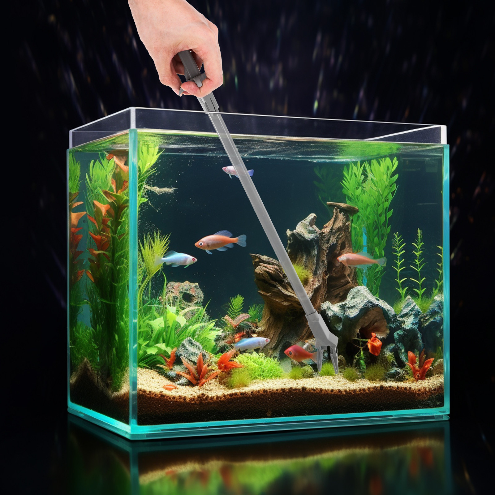 แหนบตัดแต่งต้นไม้น้ำพลาสติกขนา - Planted Aquarium Tips บทวิจารณ์และราคา