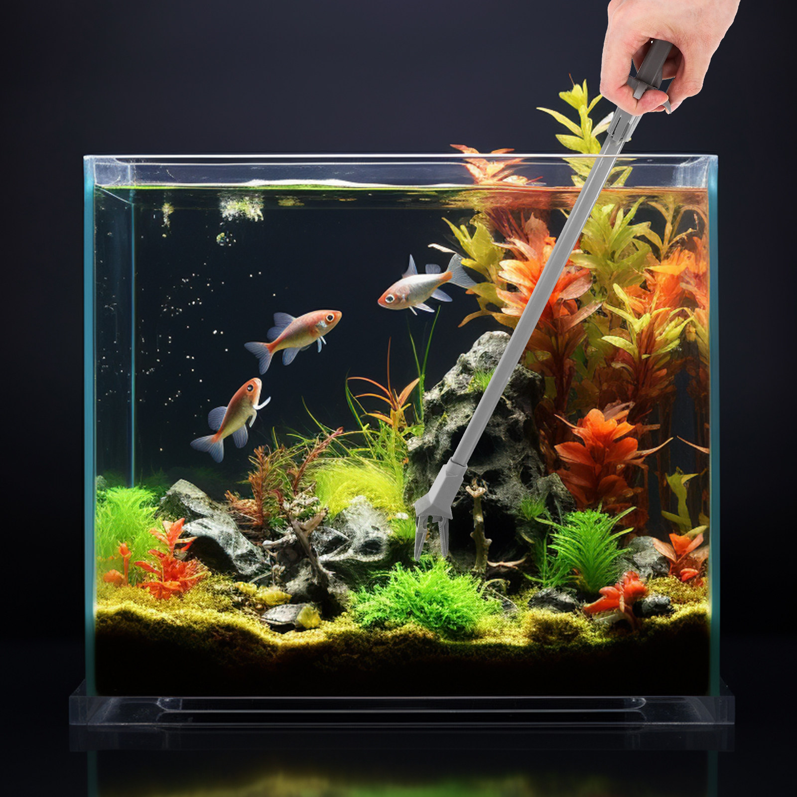 แหนบตัดแต่งต้นไม้น้ำพลาสติกขนา - Planted Aquarium Tips บทวิจารณ์และราคา