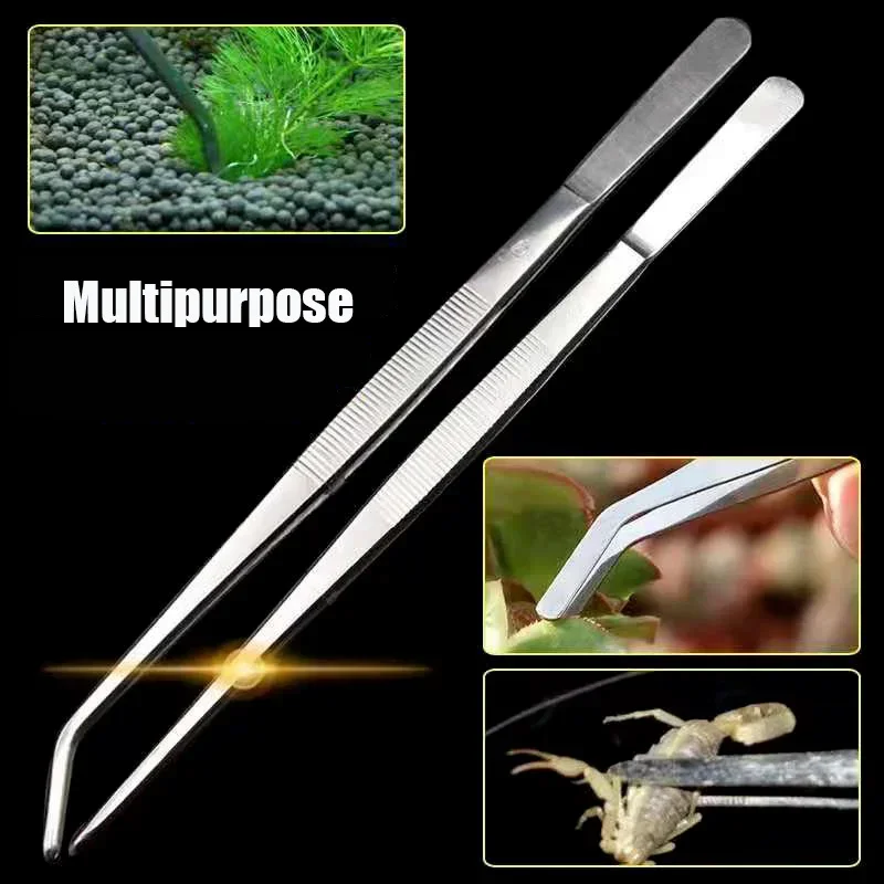 48 ซม.สแตนเลสสตีลแหนบถังปลาน้ํ - Planted Aquarium Tool Kit บทวิจารณ์และราคา