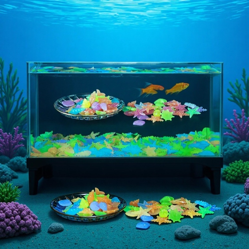 หินเรืองแสงในทะเล เปลือกหอยเรื - Aquarium Plant Grow Light บทวิจารณ์และราคา