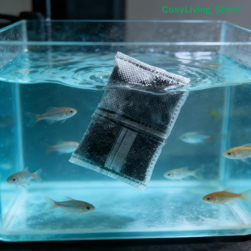 [CL]10/20/40 ชิ้นถุงคาร์บอนกัม - Planted Aquarium Media บทวิจารณ์และราคา