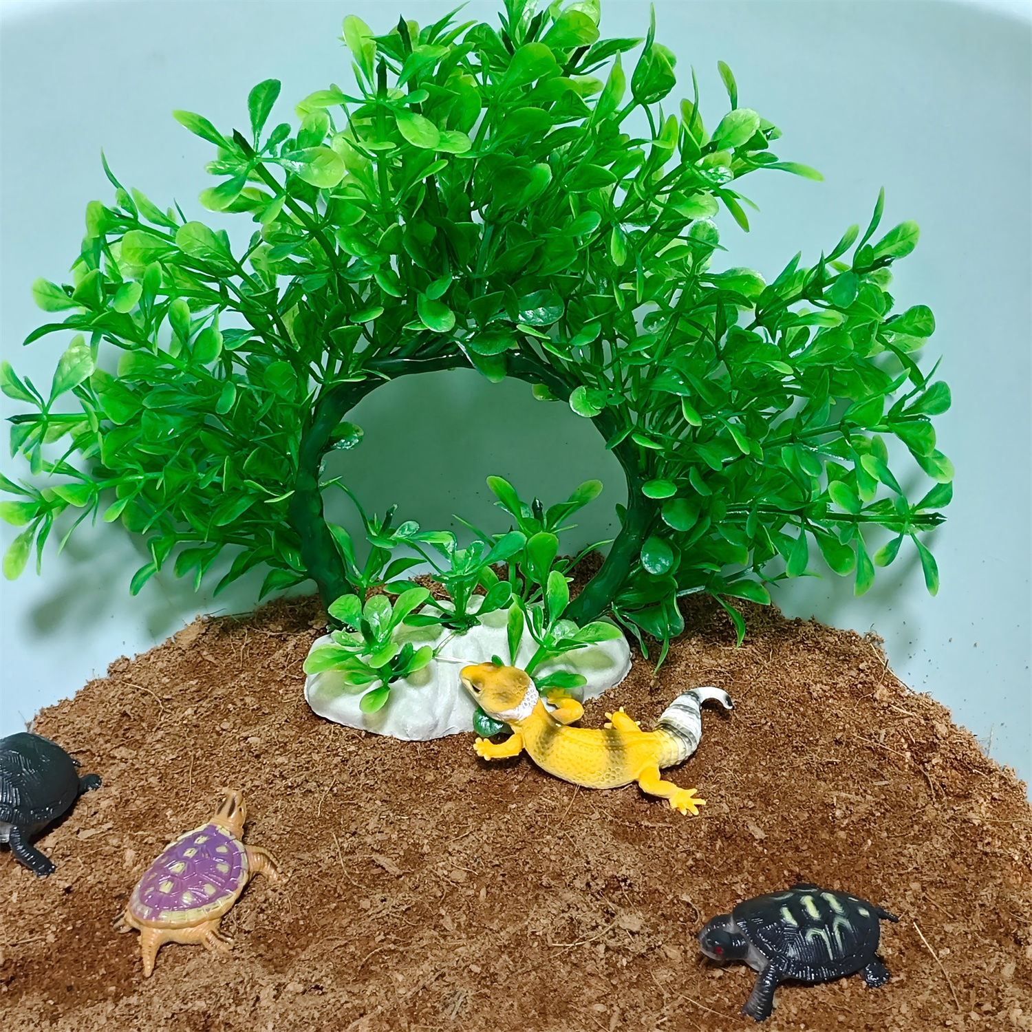 พวงมาลัยใต้น้ำ ต้นไม้พลาสติกใต - Aquarium Plant Diseases บทวิจารณ์และราคา