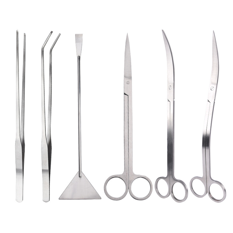อุปกรณ์ตู้ปลาสแตนเลสสตีล Aquar - Planted Aquarium Tool Kit บทวิจารณ์และราคา