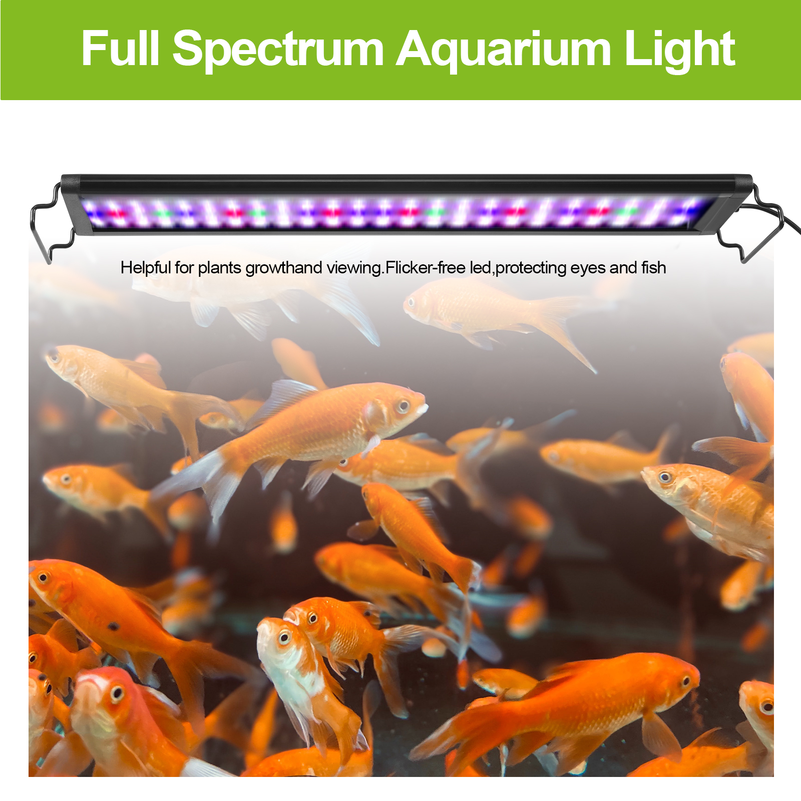 30-60 ซม.นิ้ว Aquarium หรี่แสง - Aquarium Plant Grow Light บทวิจารณ์และราคา