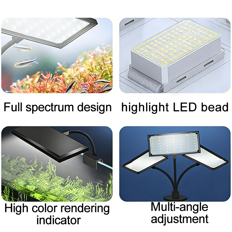 ไฟ LED สเปกตรัมเต็มสำหรับตู้ปล - Aquarium Plant Diseases บทวิจารณ์และราคา