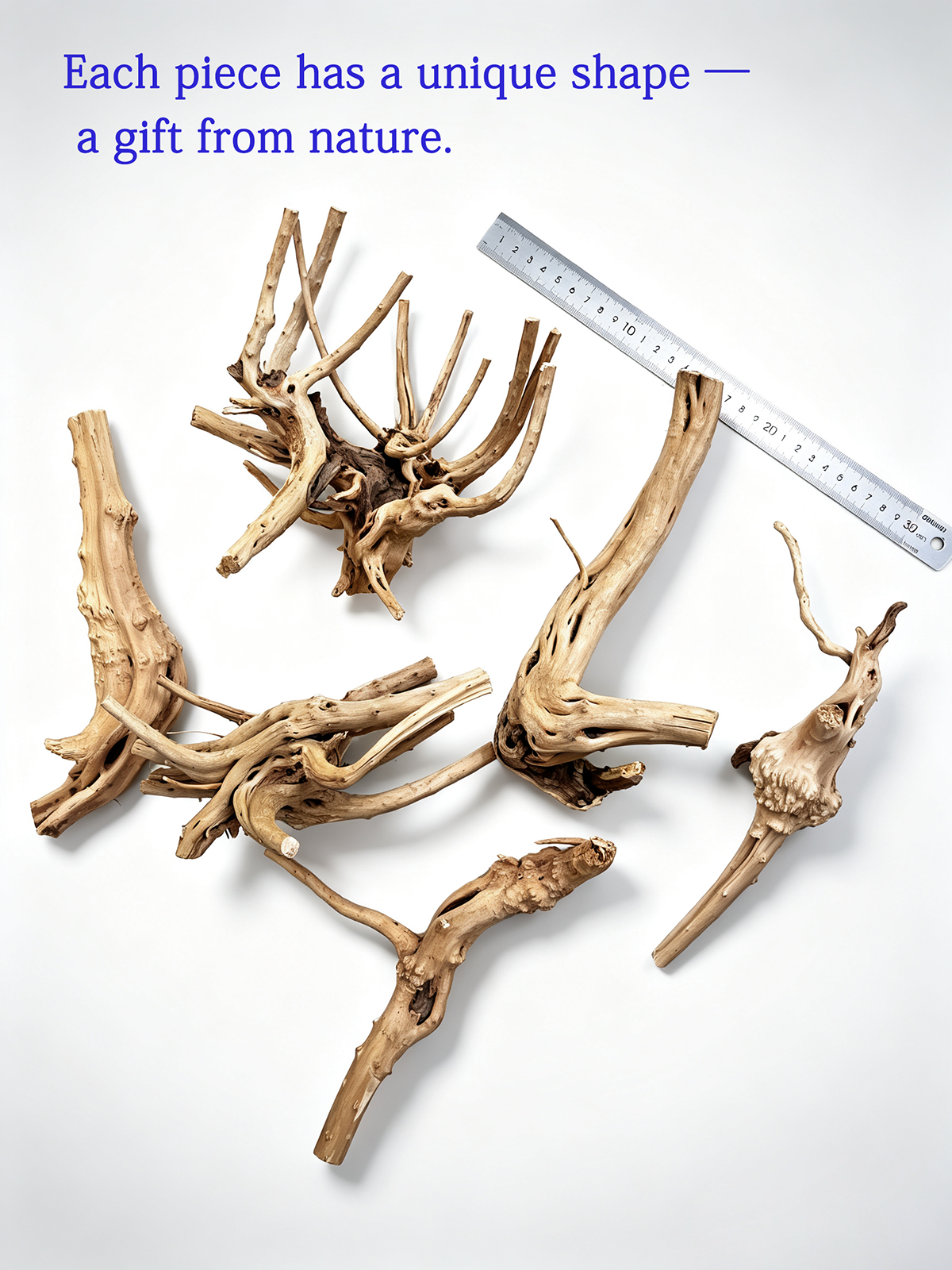 7-26 ซม.4 ขนาด Driftwood Cucko - Planted Aquarium Media บทวิจารณ์และราคา