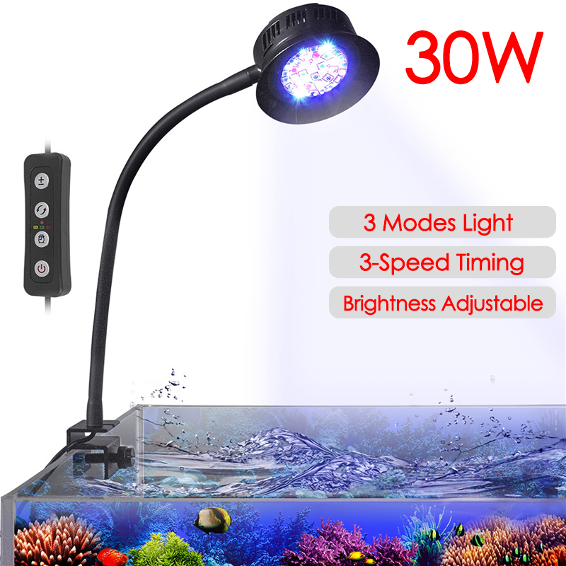 30W Aquarium Fish TANK น้ําทะเ - Aquarium Plant Grow Light บทวิจารณ์และราคา