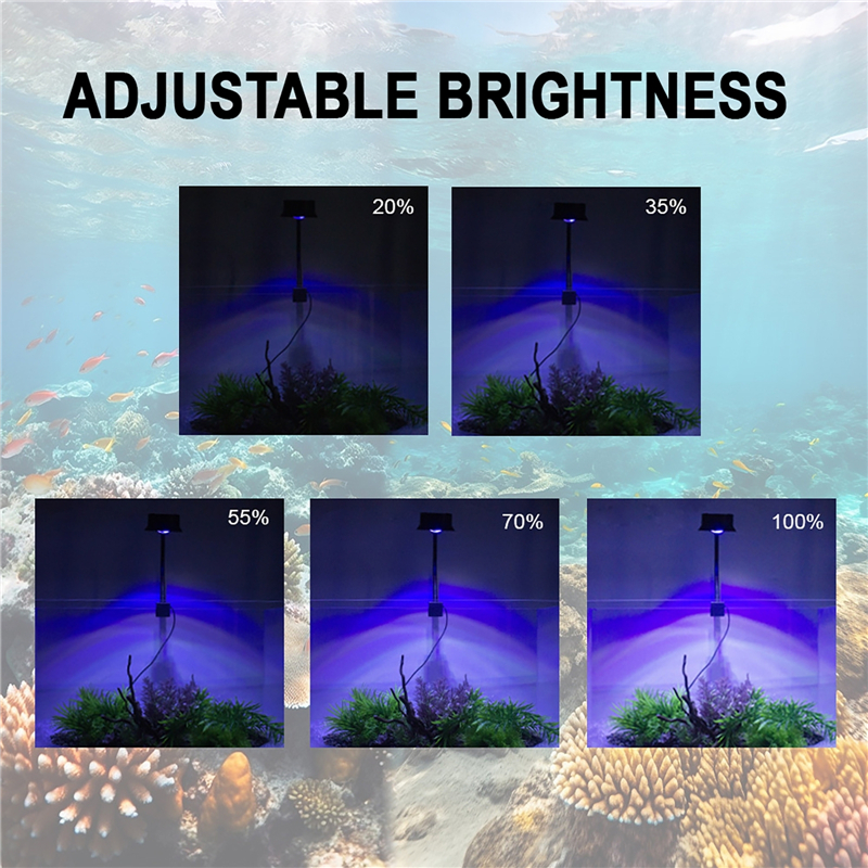 30W Aquarium Fish TANK น้ําทะเ - Aquarium Plant Grow Light บทวิจารณ์และราคา