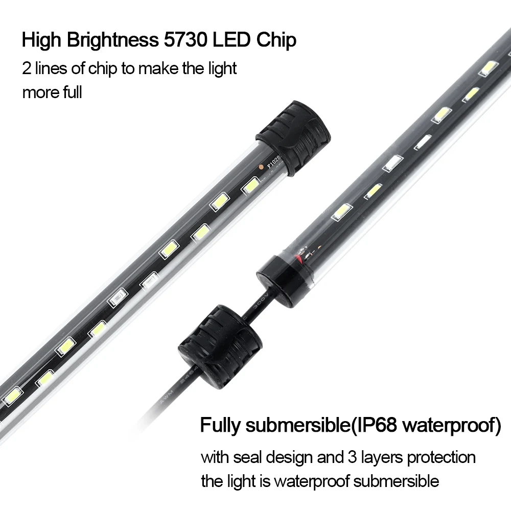 58 ซม.Aquarium Light LED Plant - Aquarium Plant Diseases บทวิจารณ์และราคา