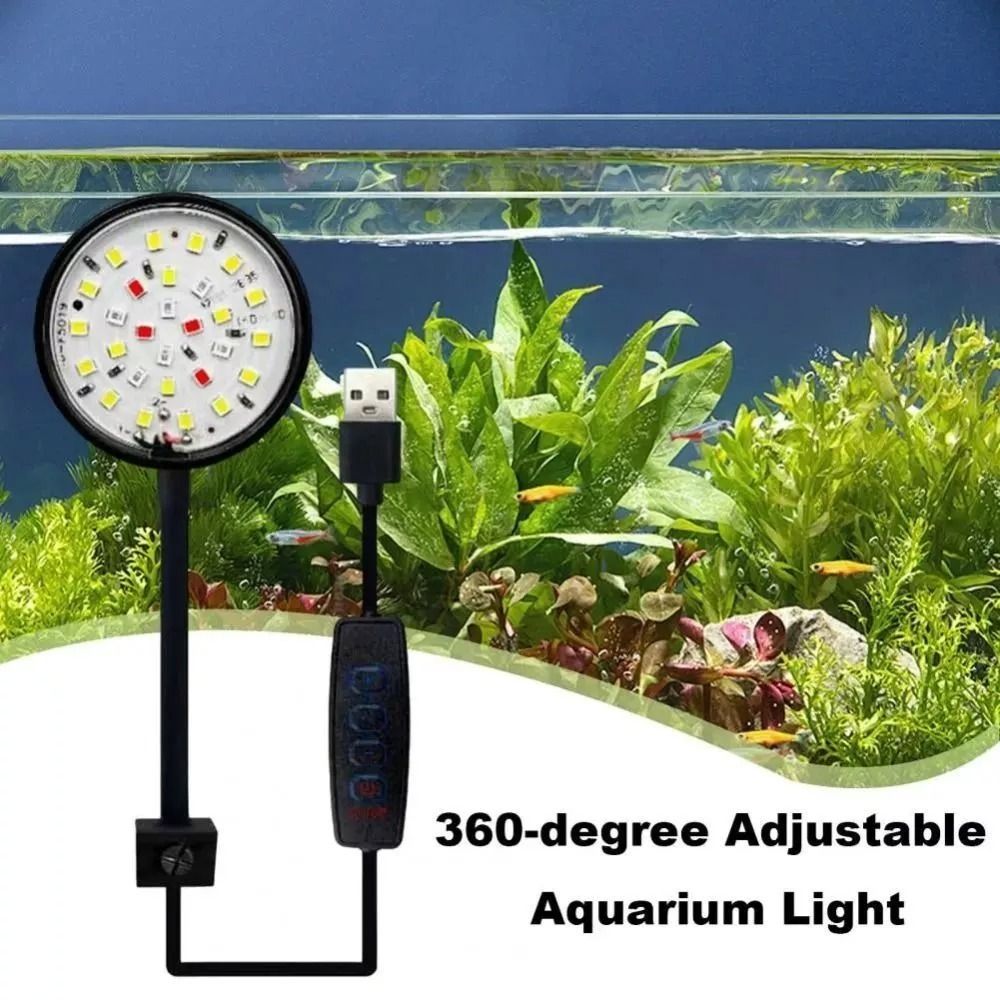 โคมไฟขนาดเล็กแบบหนีบสำหรับตู้ป - Aquarium Plant Live บทวิจารณ์และราคา