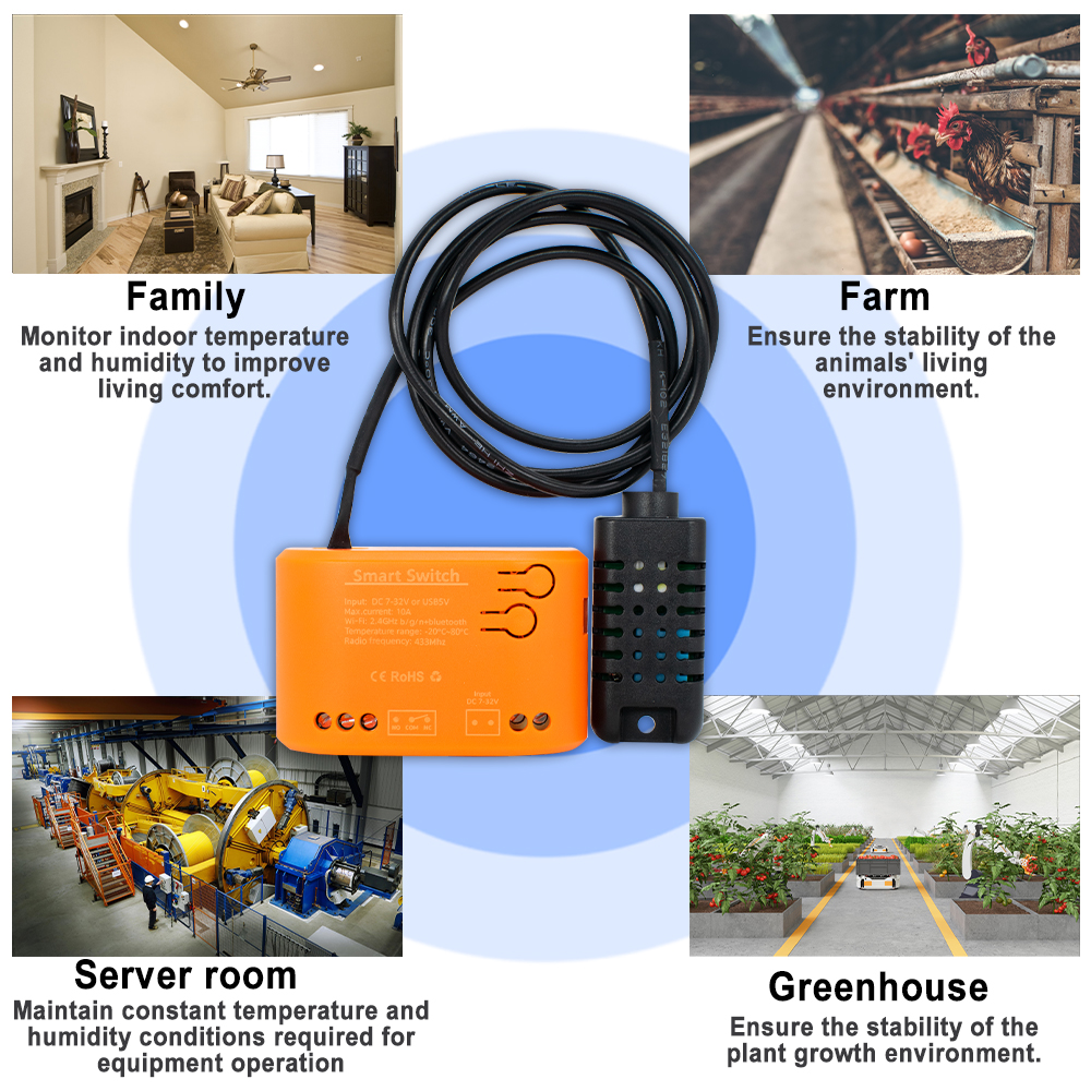 Tuya WiFi อุณหภูมิความชื้นเซนเ - Aquarium Plants บทวิจารณ์และราคา