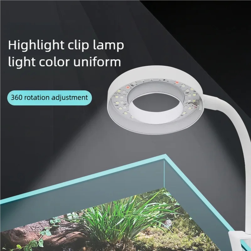 ไฟ LED แบบหนีบสำหรับตู้ปลา 3W  - Aquarium Plant Grow Light บทวิจารณ์และราคา