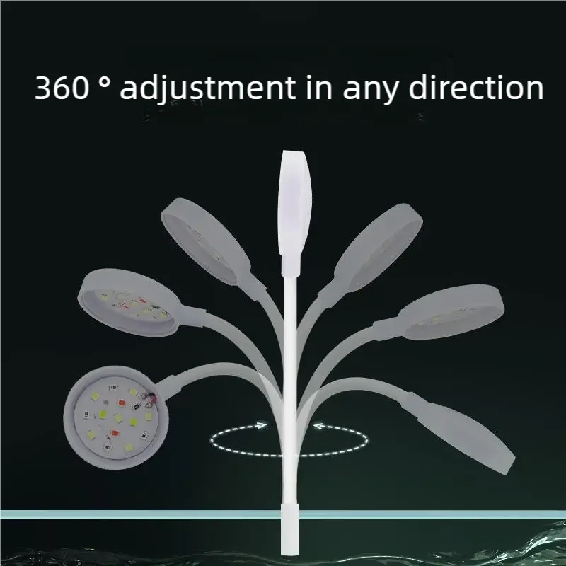 ไฟ LED แบบหนีบสำหรับตู้ปลา 3W  - Aquarium Plant Grow Light บทวิจารณ์และราคา