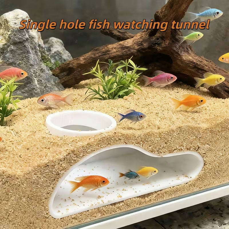 อุโมงค์ปลาสำหรับซ่อนตัวในตู้ปล - Aquarium Plant Live บทวิจารณ์และราคา
