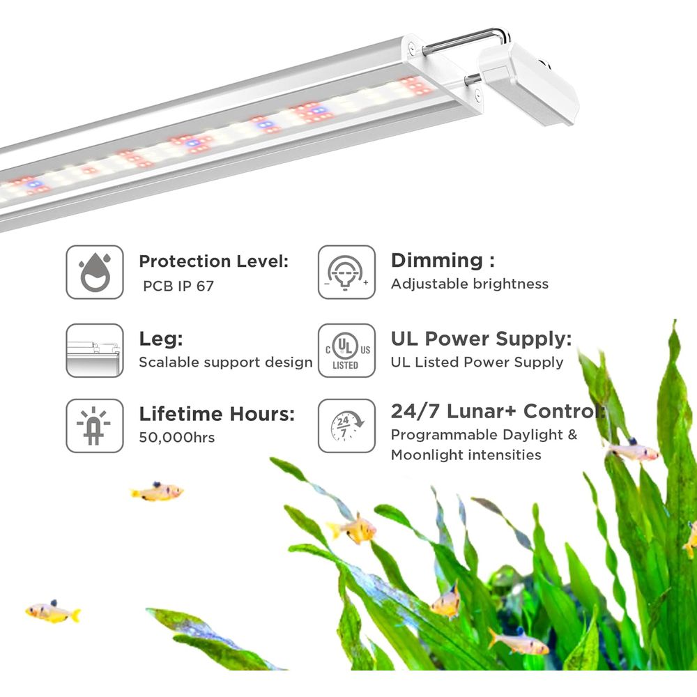 ไฟ LED สำหรับการเจริญเติบโตของ - Aquarium Plant Red บทวิจารณ์และราคา