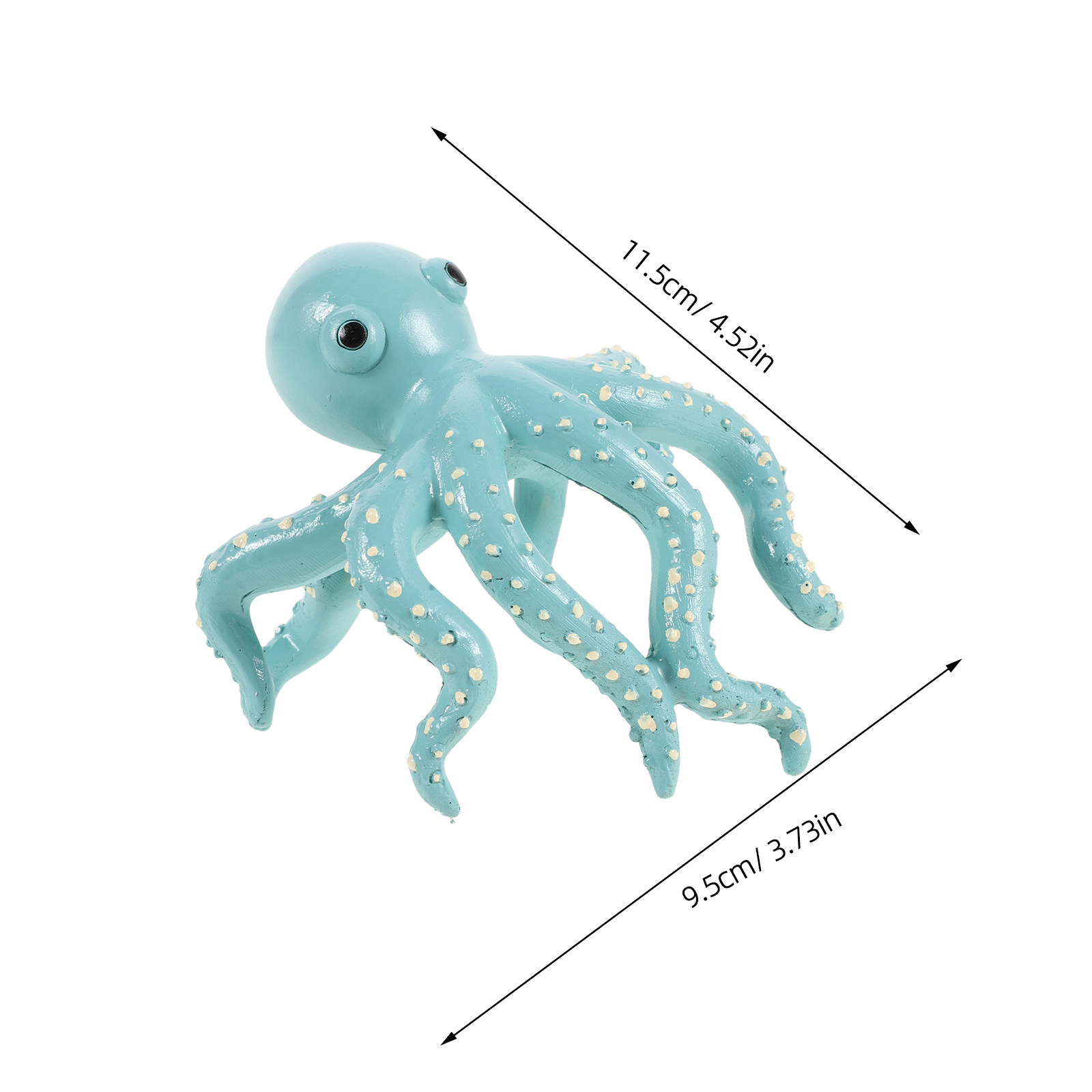 รูปปั้นปลาหมึกเรซิ่นขนาดเล็ก ห - Aquarium Plant Octopus บทวิจารณ์และราคา