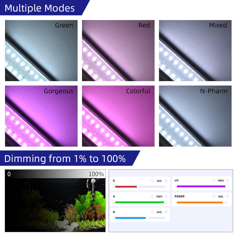 ไฟปลูกพืชน้ำรุ่น Week Aqua M S - Aquarium Plant Grow Light บทวิจารณ์และราคา