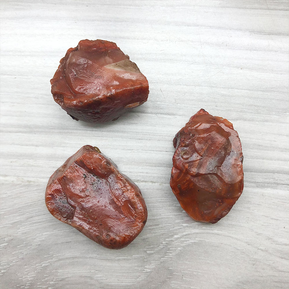 1 PC สุ่มหยาบดิบ Carnelian สีแ - Aquarium Plant Red บทวิจารณ์และราคา